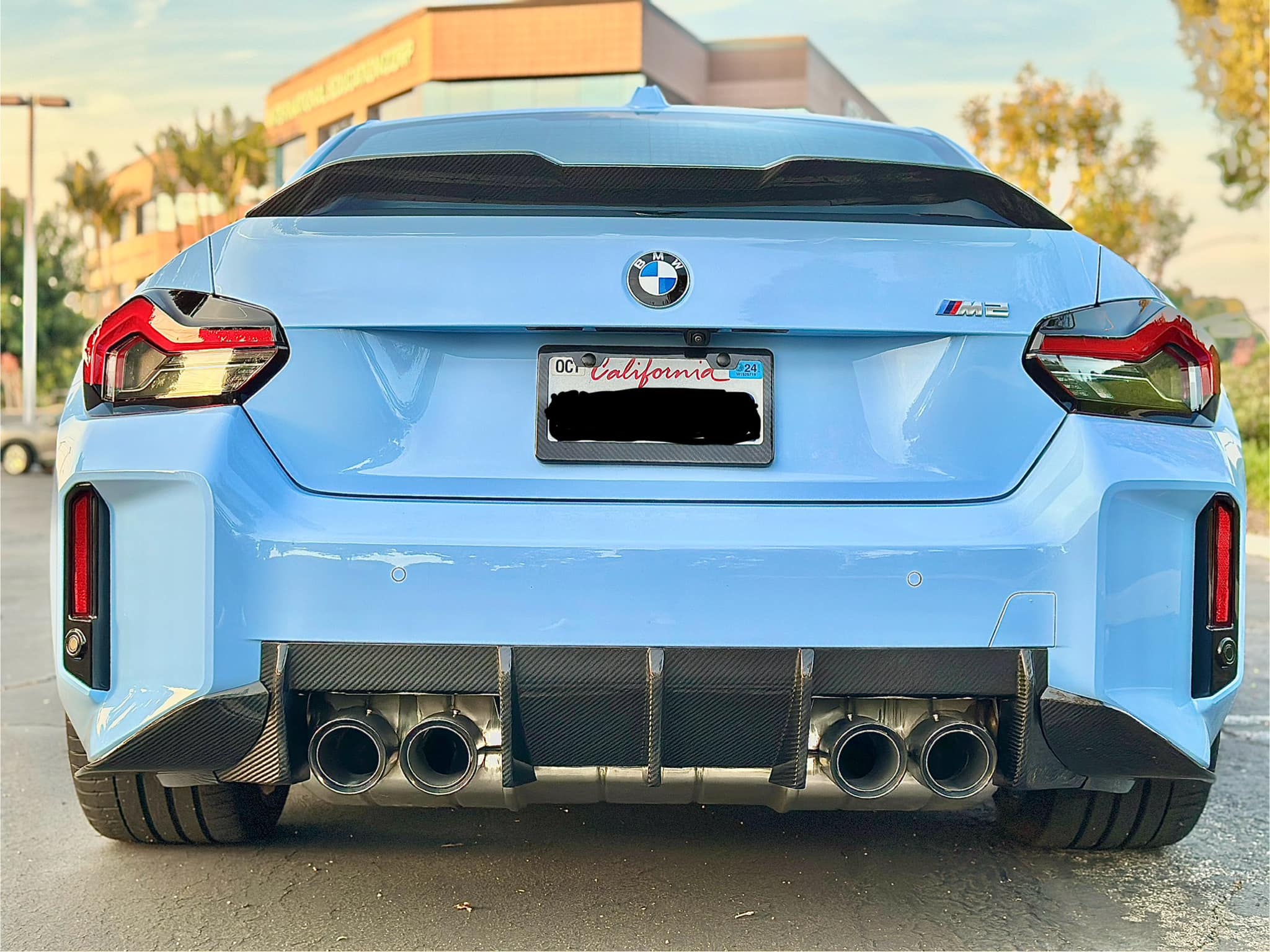 Carbon Fiber Rear Diffuser - BMW G87 M2