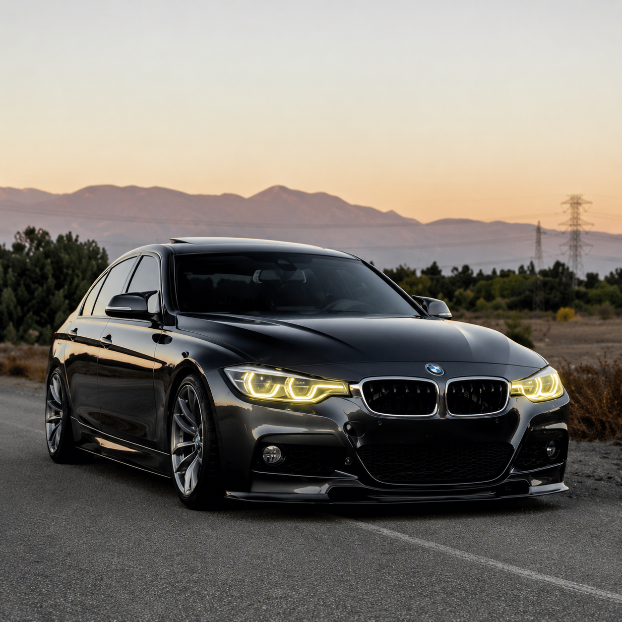 Switchback Dual-Color LCI LED Headlights – BMW F30 3 Series