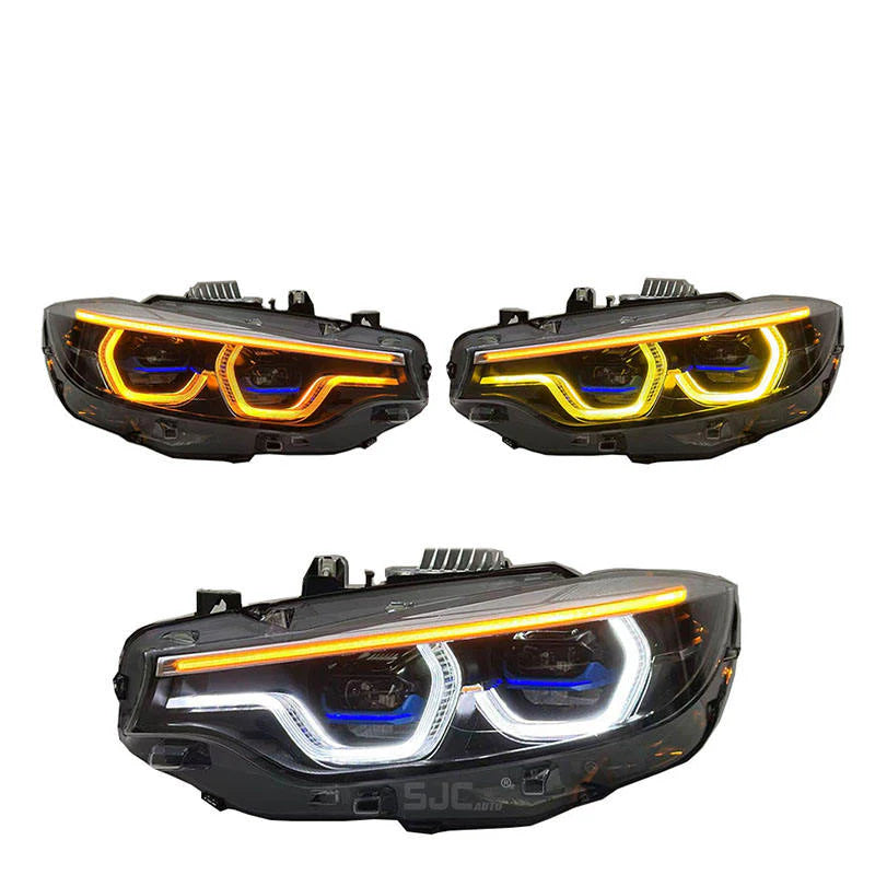 V2 Ikon X Style Headlights - BMW F80 M3/F82 M4 & F32/F33/F36 4 Series