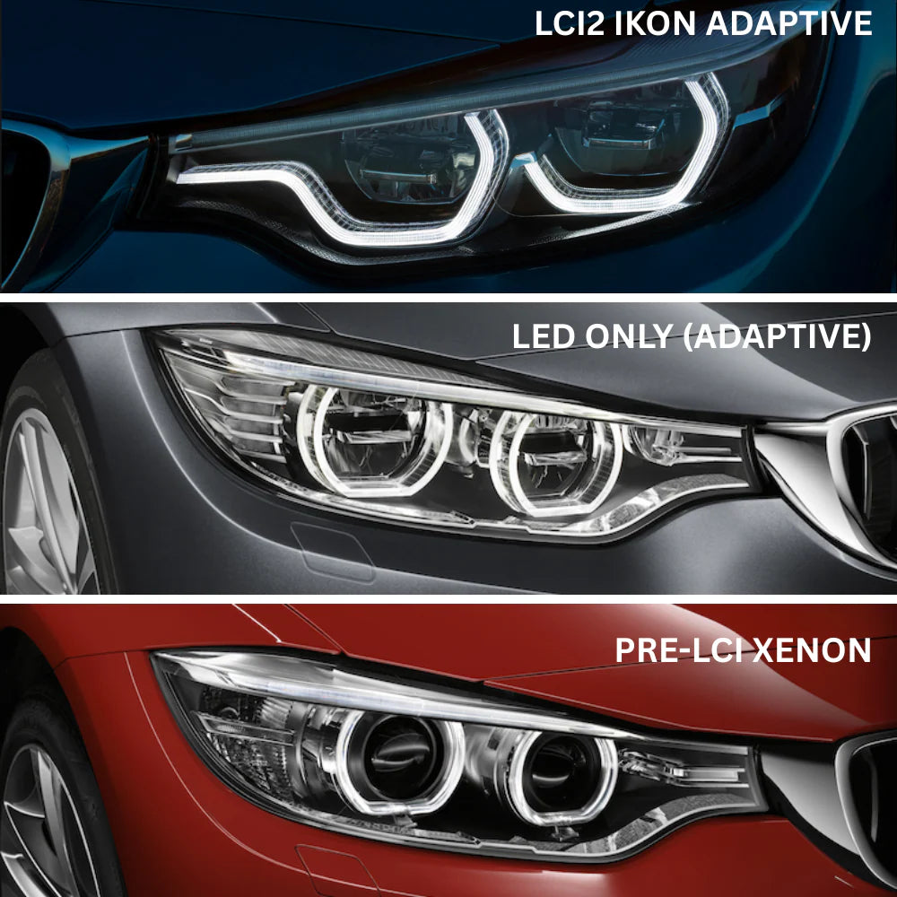 V2 Ikon X Style Headlights - BMW F80 M3/F82 M4 & F32/F33/F36 4 Series